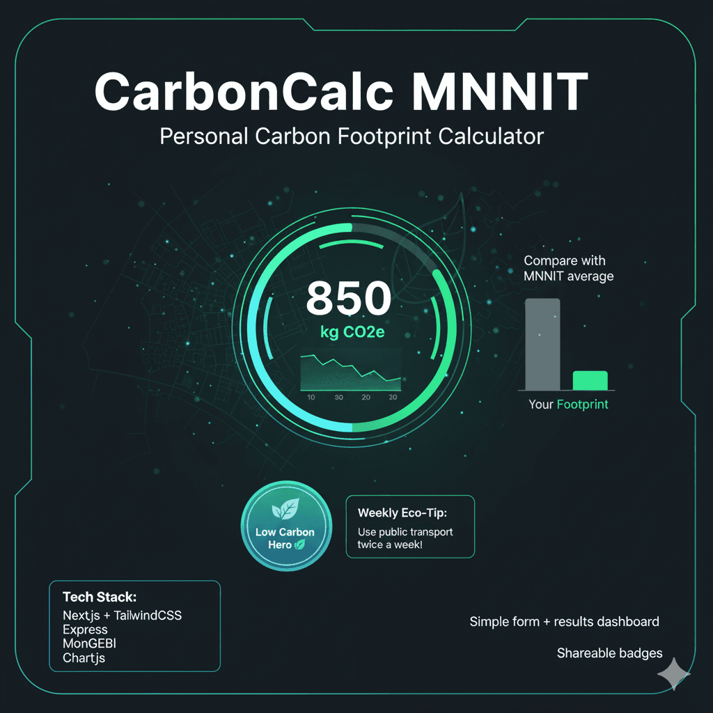 CarbonCalc MNNIT